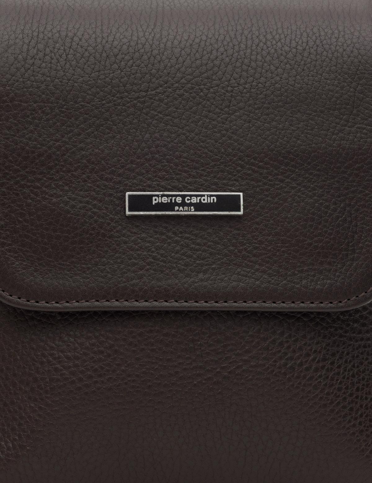 Erkek Kahverengi %100 Deri Omuz Çantası - 50296095001