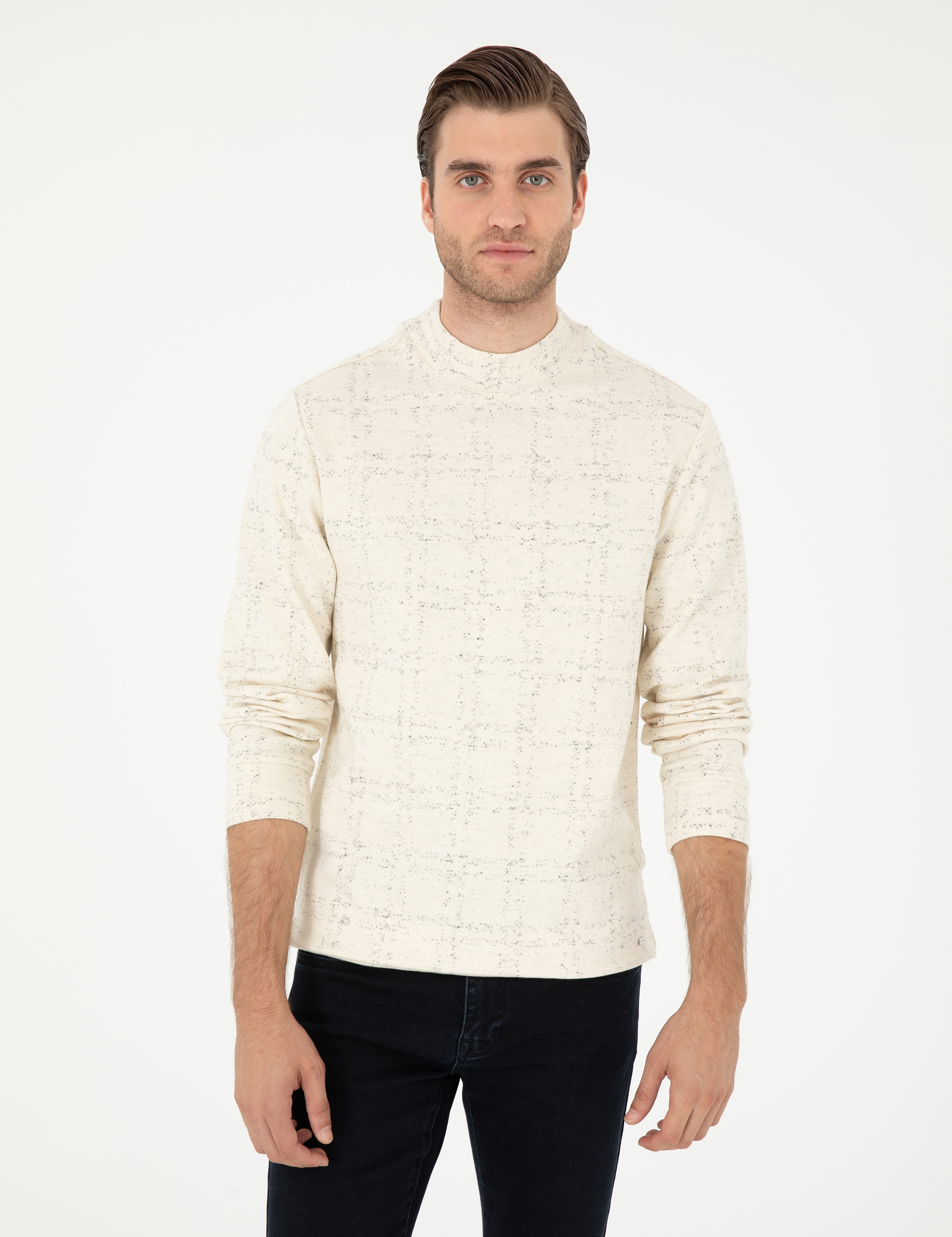 Ekru Regular Fit Sweatshirt - Image 3