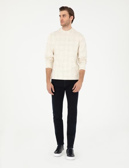 Ekru Regular Fit Sweatshirt - 50292470023