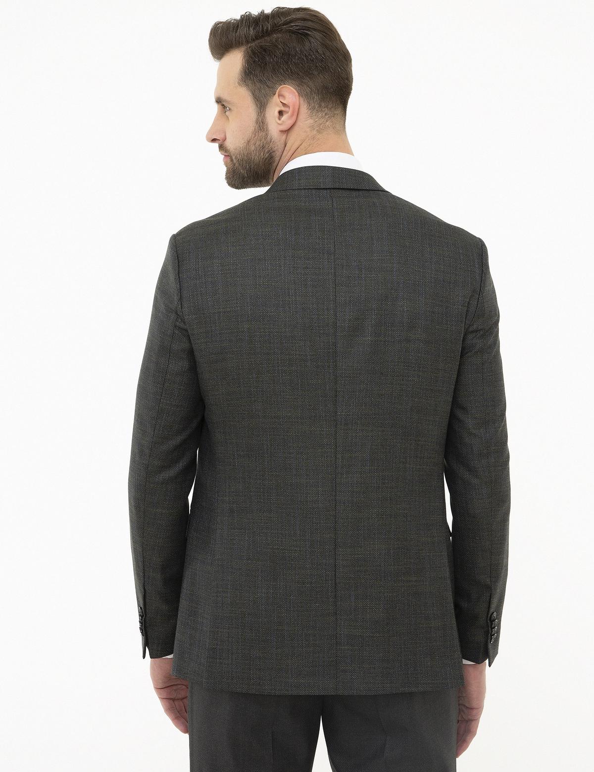 Siyah Slim Fit Ceket - 50225948080