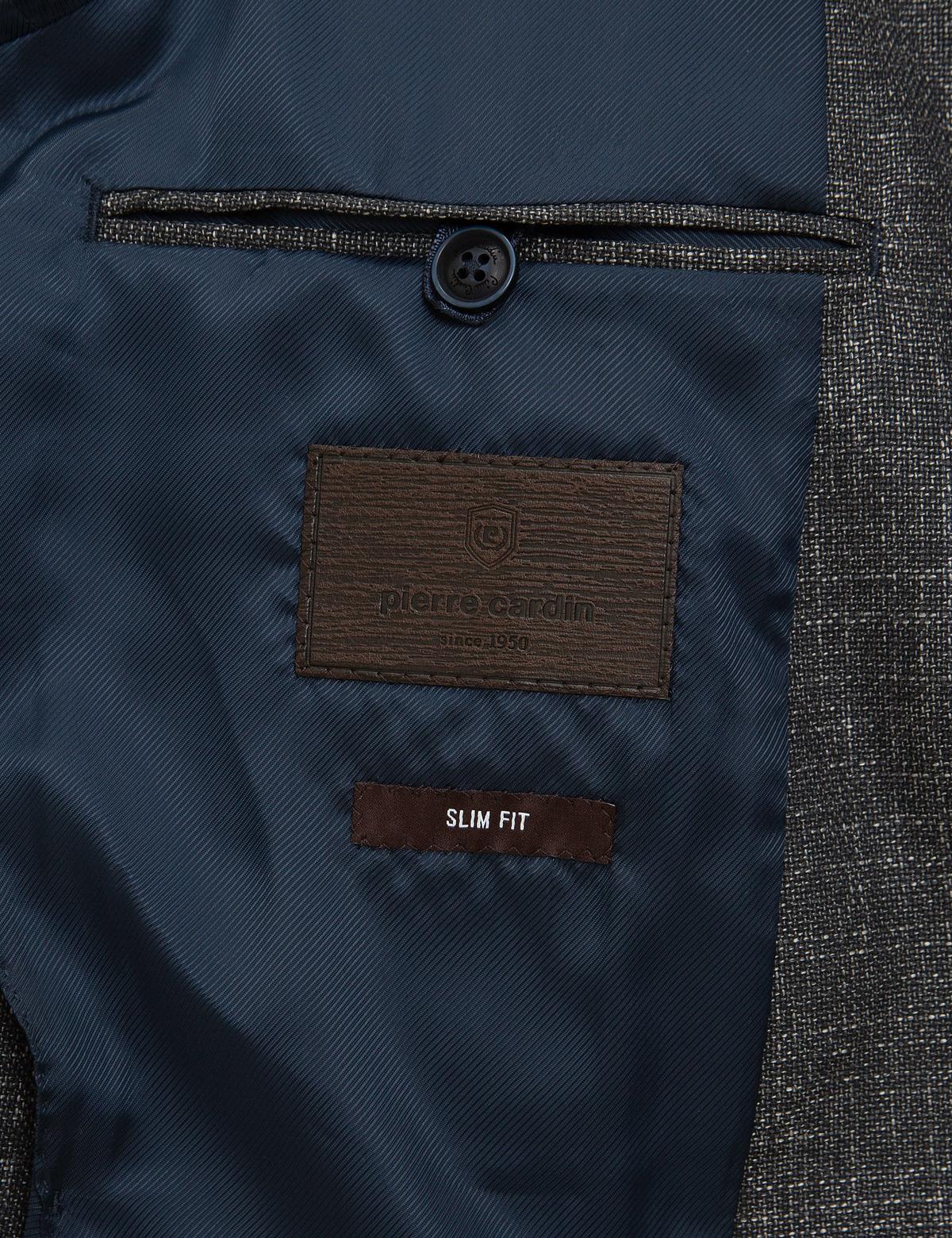 Füme Slim Fit Ceket - 50225981041