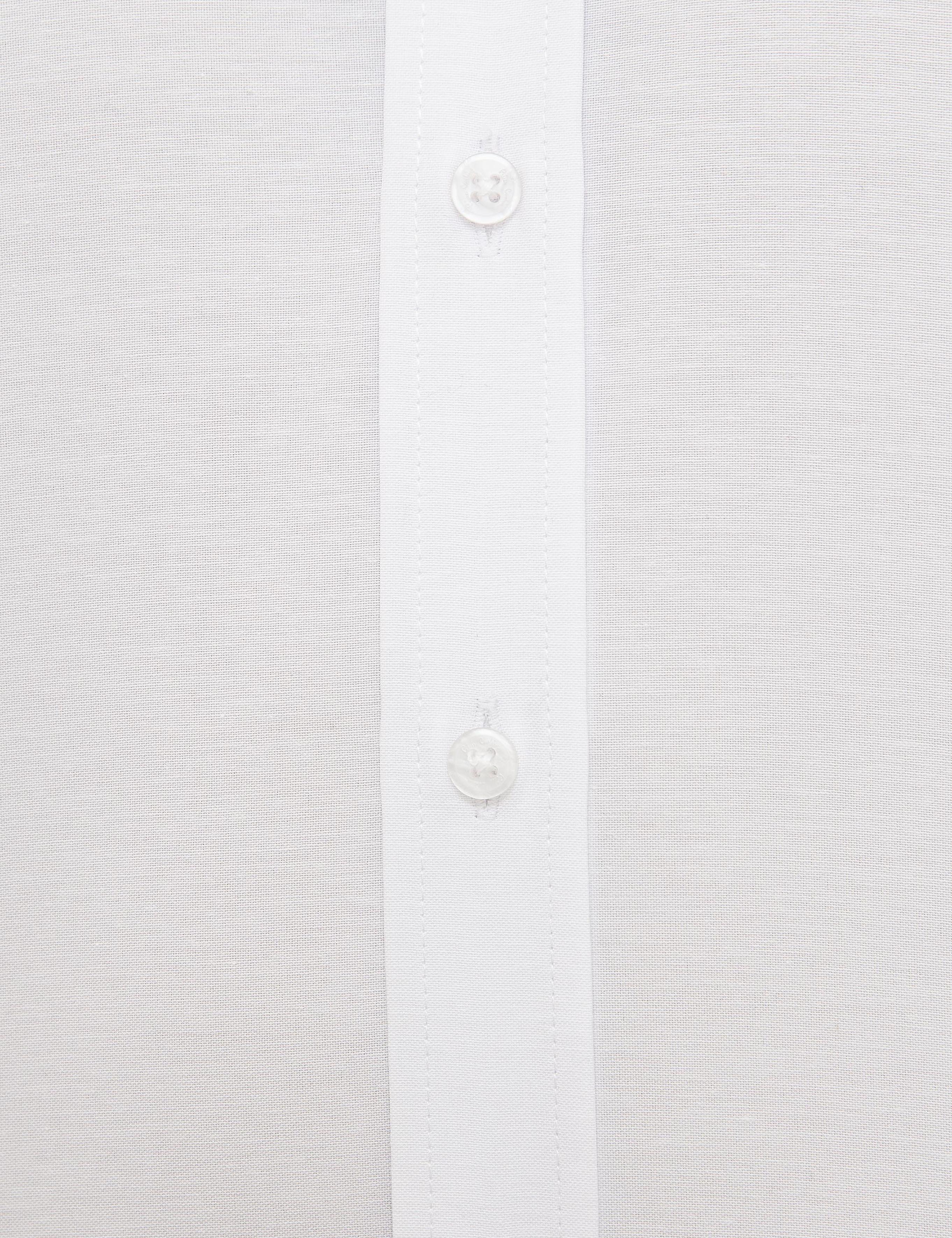 Beyaz Slim Fit Basic Gömlek