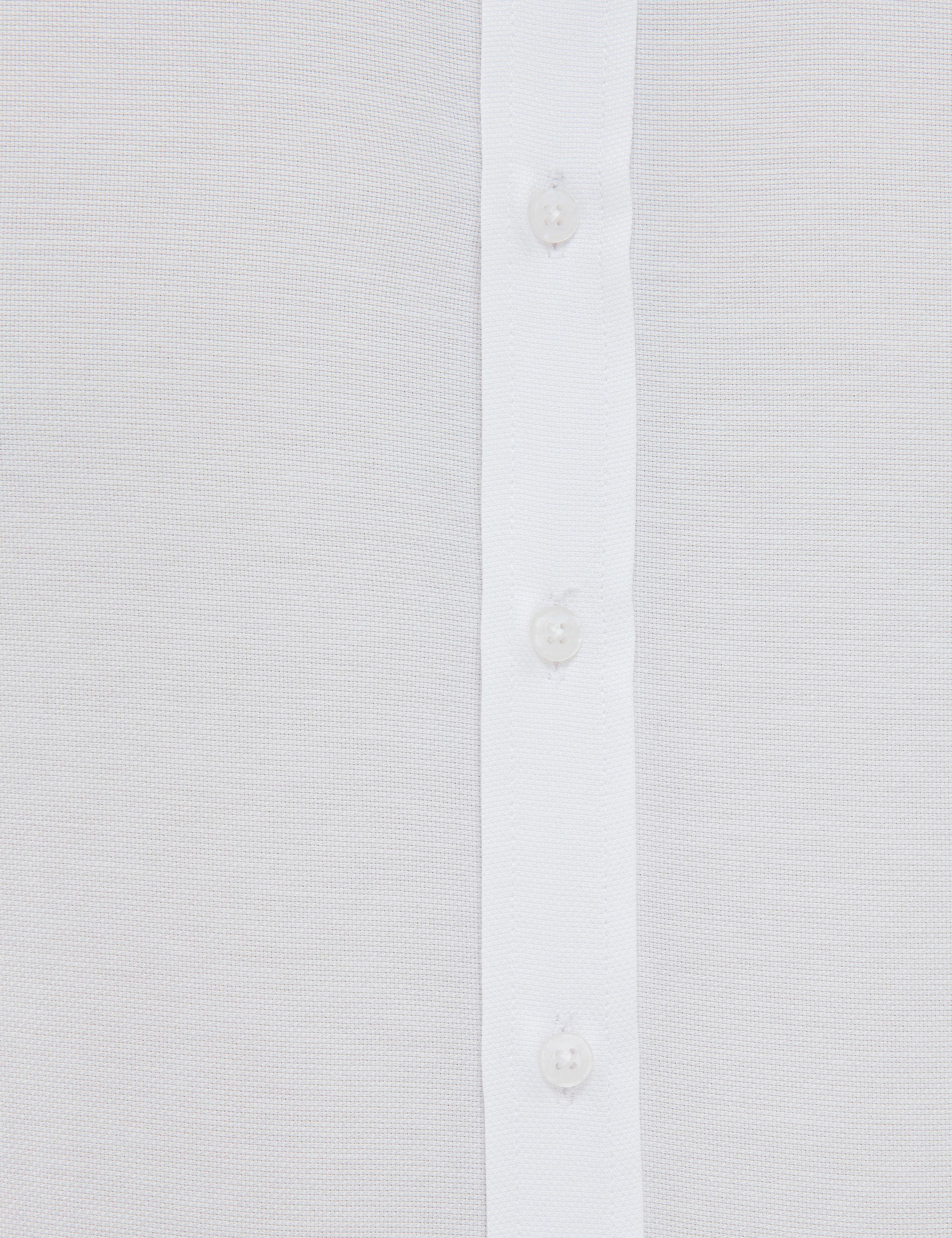 Beyaz Slim Fit Oxford Gömlek