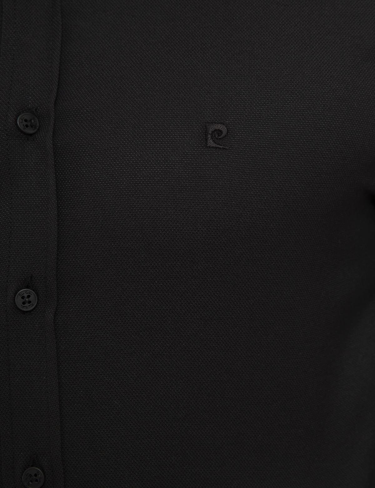 Siyah Slim Fit Oxford Gömlek - 50226655015