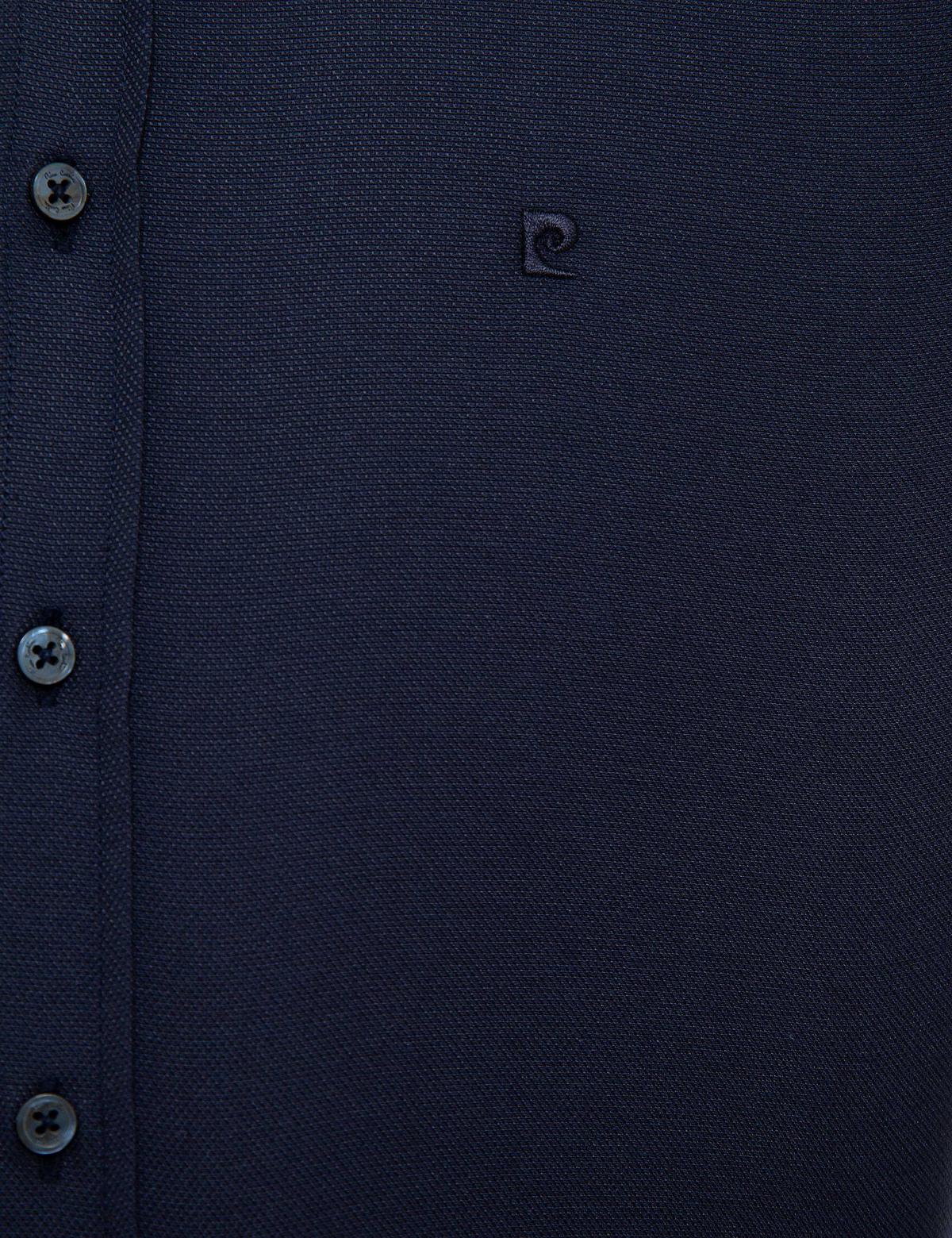 Lacivert Slim Fit Uzun Kollu Gömlek - 50226655024