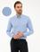 Mavi Slim Fit Armürlü Gömlek