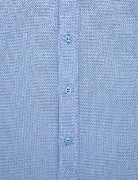 Mavi Slim Fit Armürlü Gömlek - 50226658010