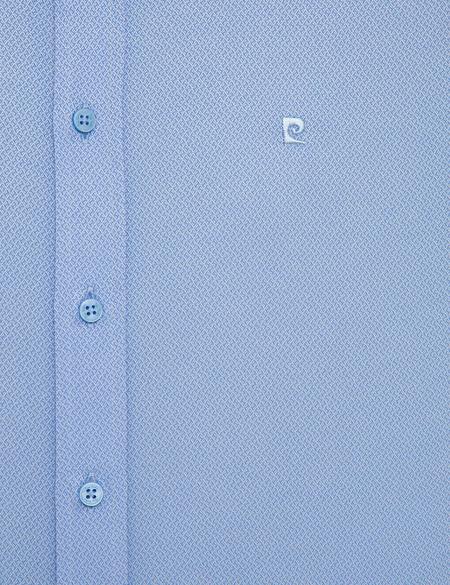 Mavi Slim Fit Armürlü Gömlek - 50226658010