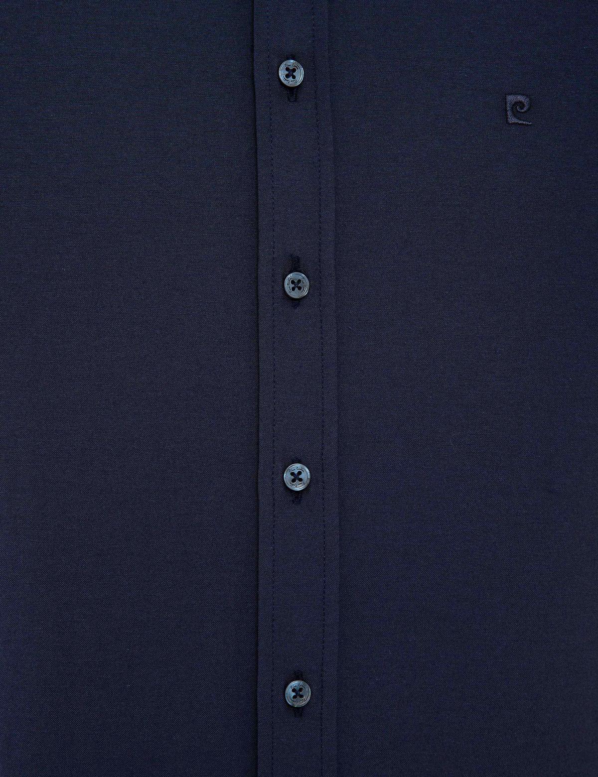 Lacivert Slim Fit Basic Gömlek - 50226660033