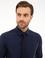 Lacivert Slim Fit Basic Gömlek