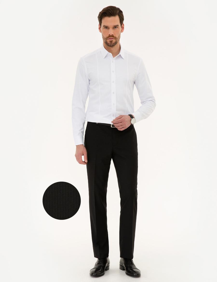 Siyah Slim Fit Pantolon