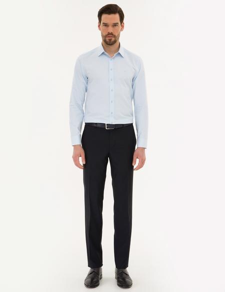 Lacivert Slim Fit Kumaş Pantolon - 50223140039
