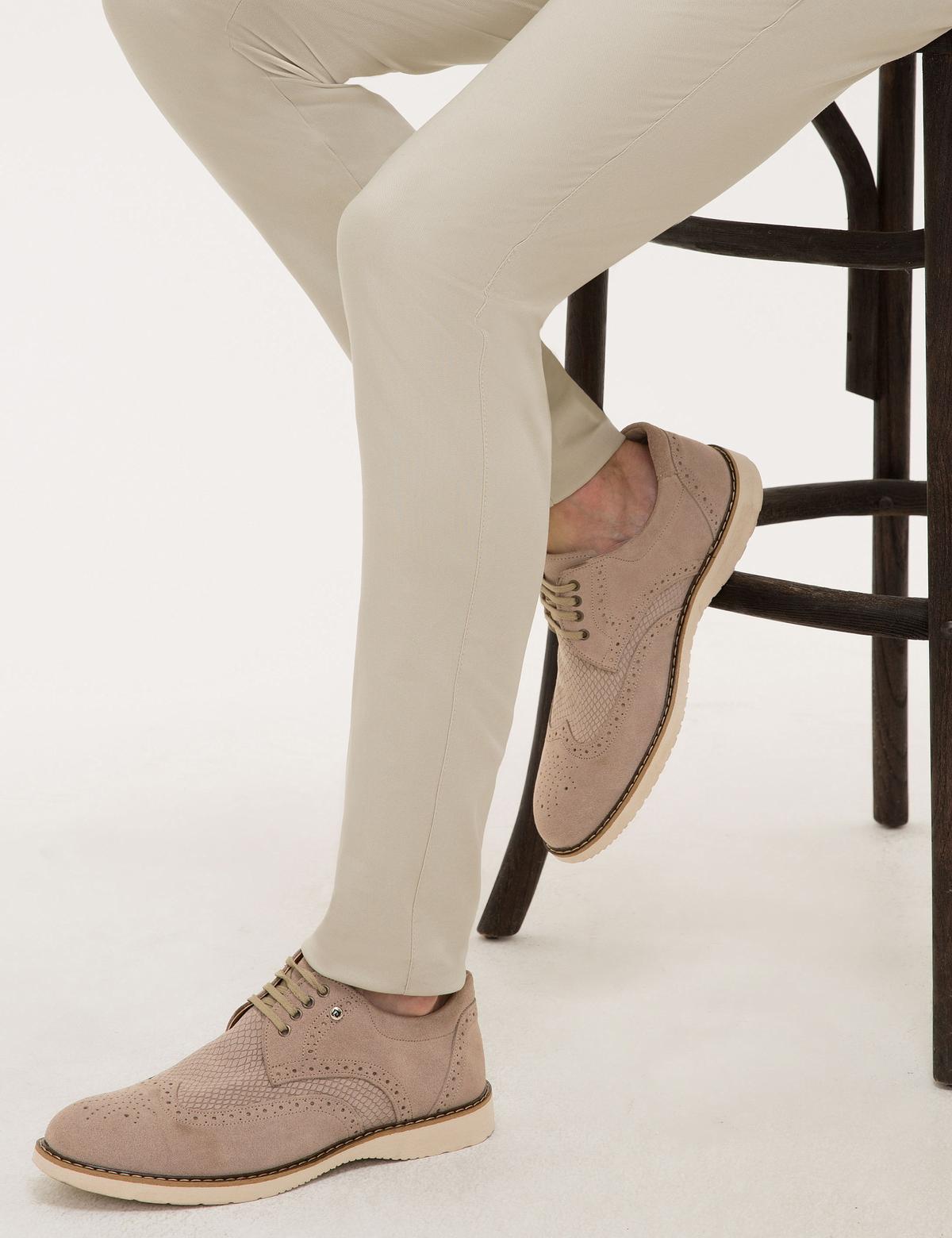 Kahverengi Oxford Ayakkabı