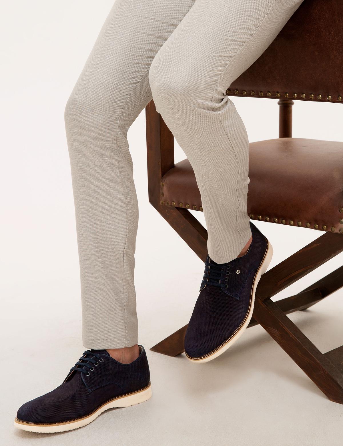 Lacivert Oxford Ayakkabı