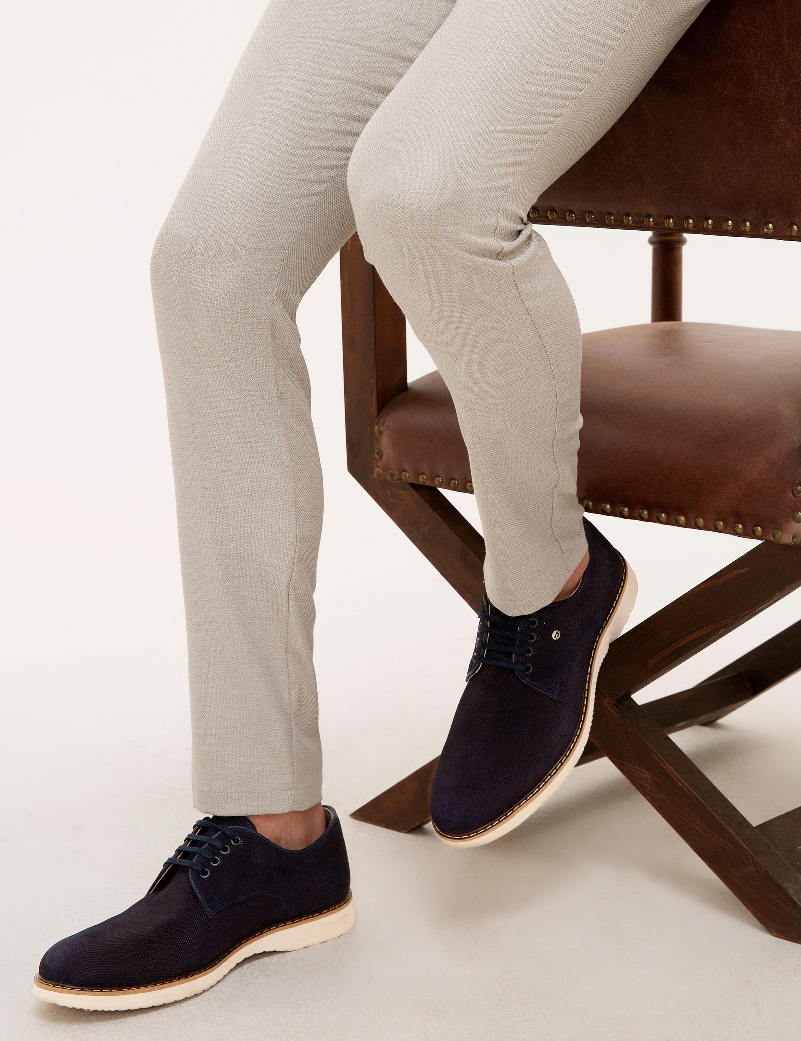 Lacivert Oxford Ayakkabı