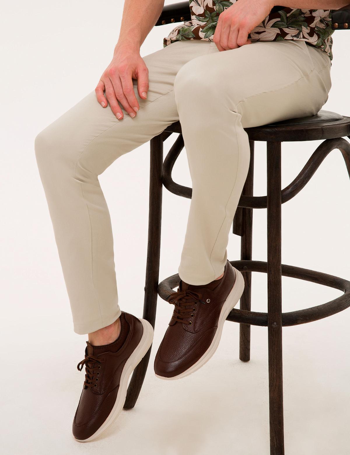 Kahverengi Sneakers Ayakkabı