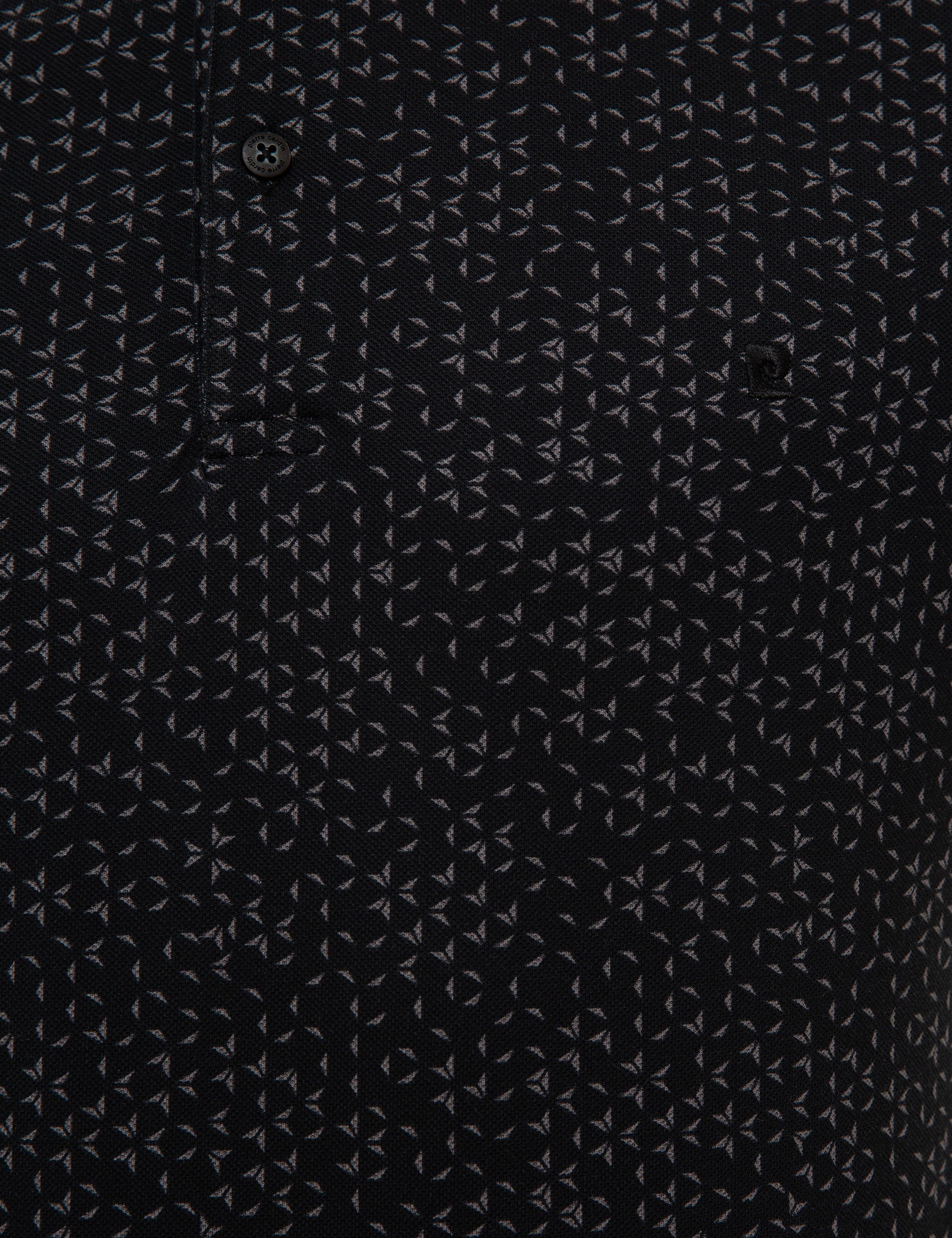 Siyah Slim Fit Polo Yaka T-Shirt