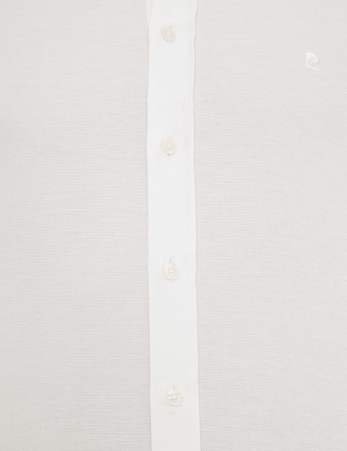 Beyaz Slim Fit Oxford Gömlek - 50233546011