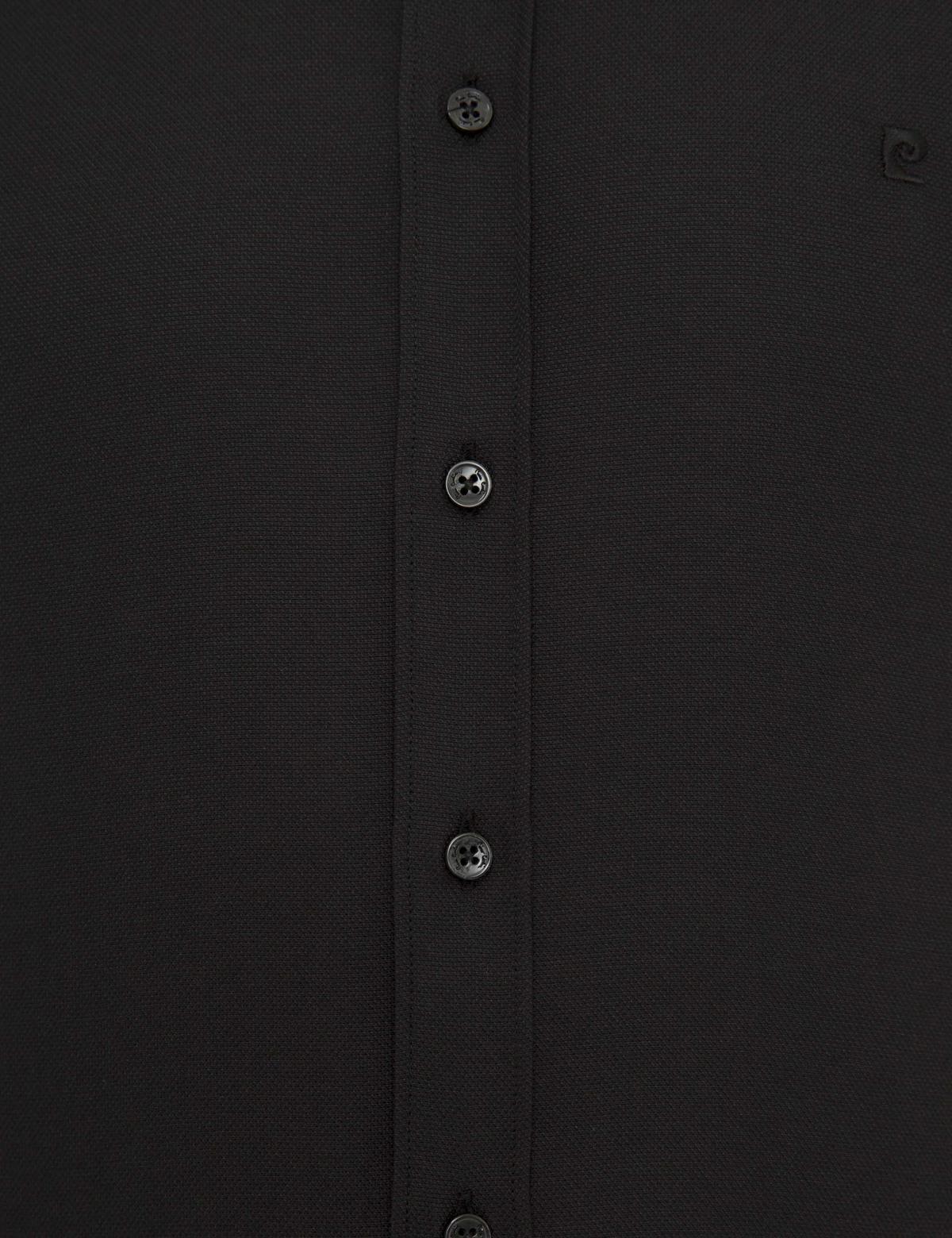 Siyah Slim Fit Oxford Gömlek - 50233546028