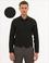 Siyah Slim Fit Oxford Gömlek