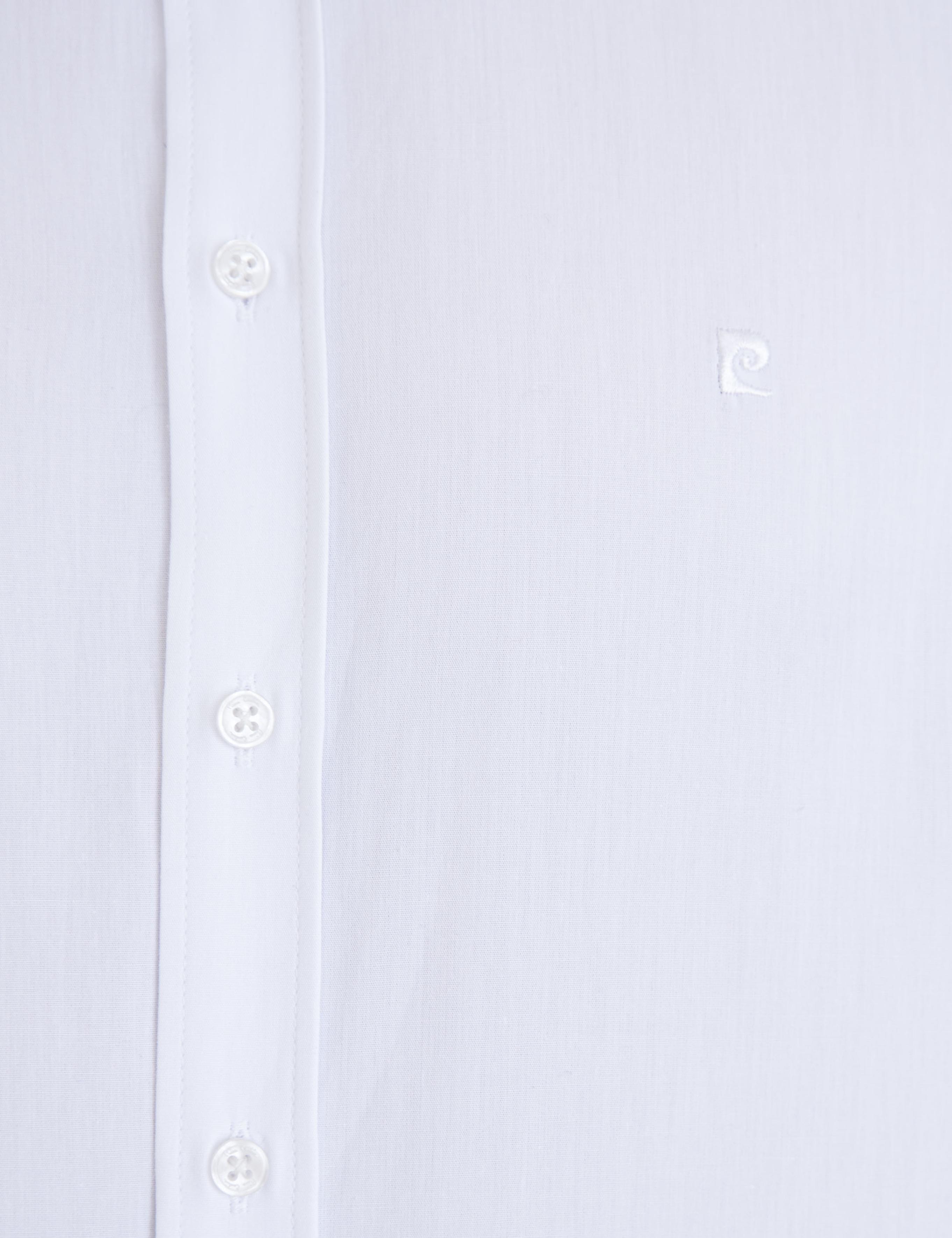 Beyaz Slim Fit Basic Gömlek