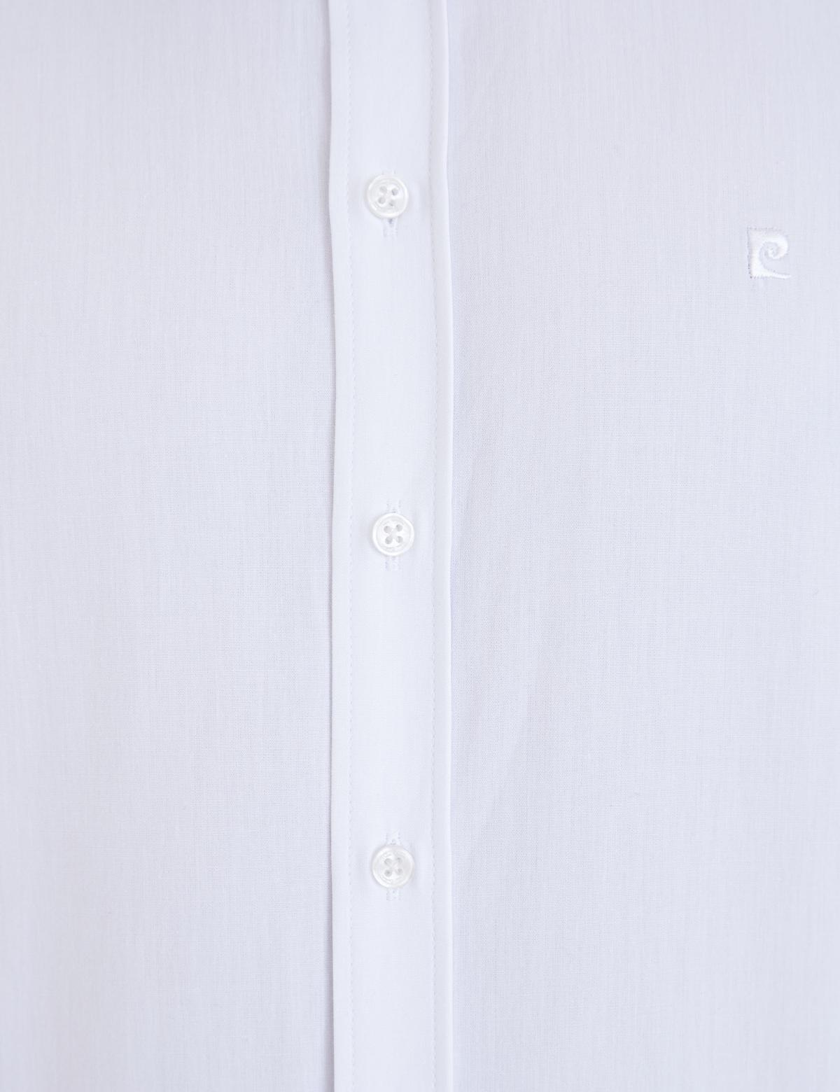 Beyaz Slim Fit Basic Gömlek - 50233545011