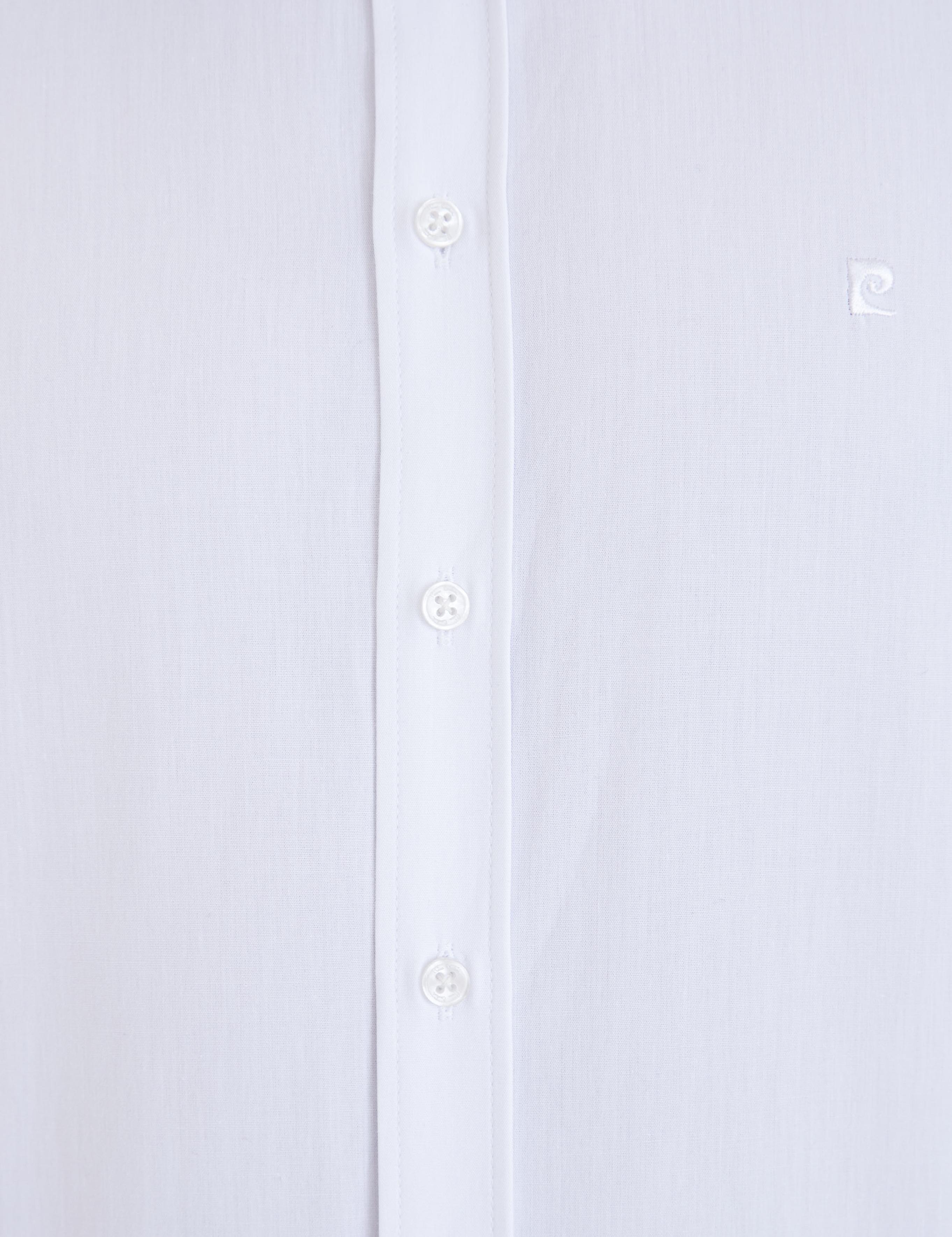 Beyaz Slim Fit Basic Gömlek