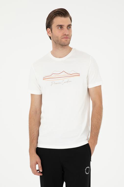 Beyaz Slim Fit Tişört