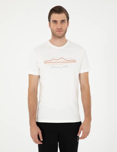 Beyaz Slim Fit Tişört