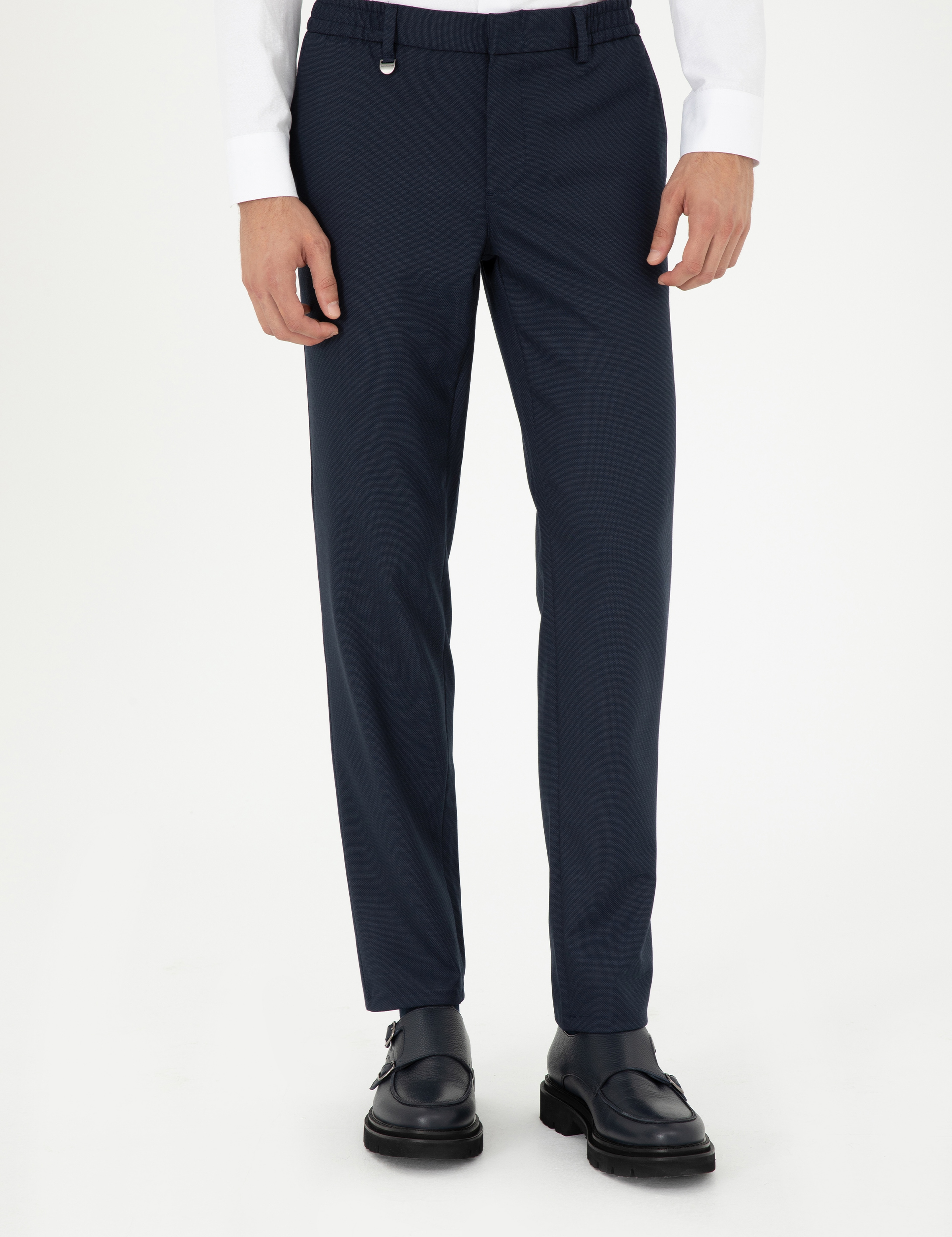 Lacivert Ex. Slim Fit Kumaş Pantolon - Image 2
