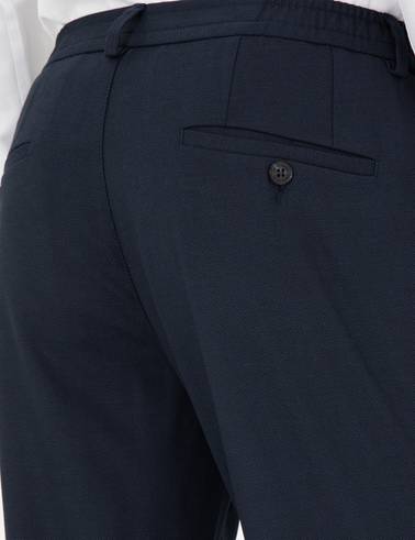 Lacivert Ex. Slim Fit Kumaş Pantolon