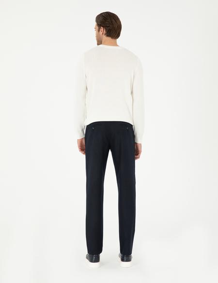 Lacivert Ex. Slim Fit Kumaş Pantolon - 50293389119