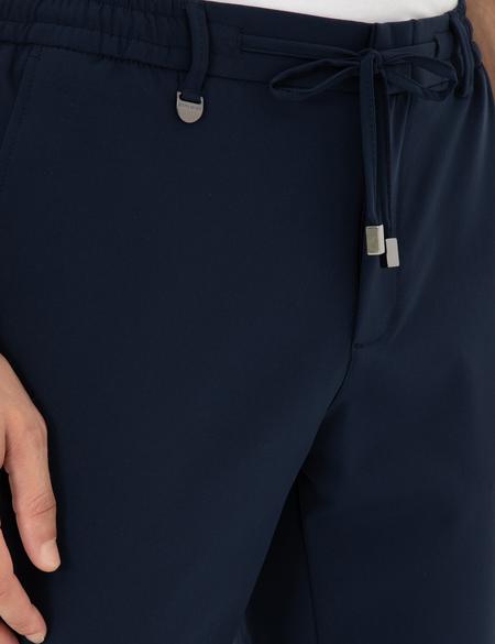 Lacivert Klasik Jogger Pantolon - 50287780045