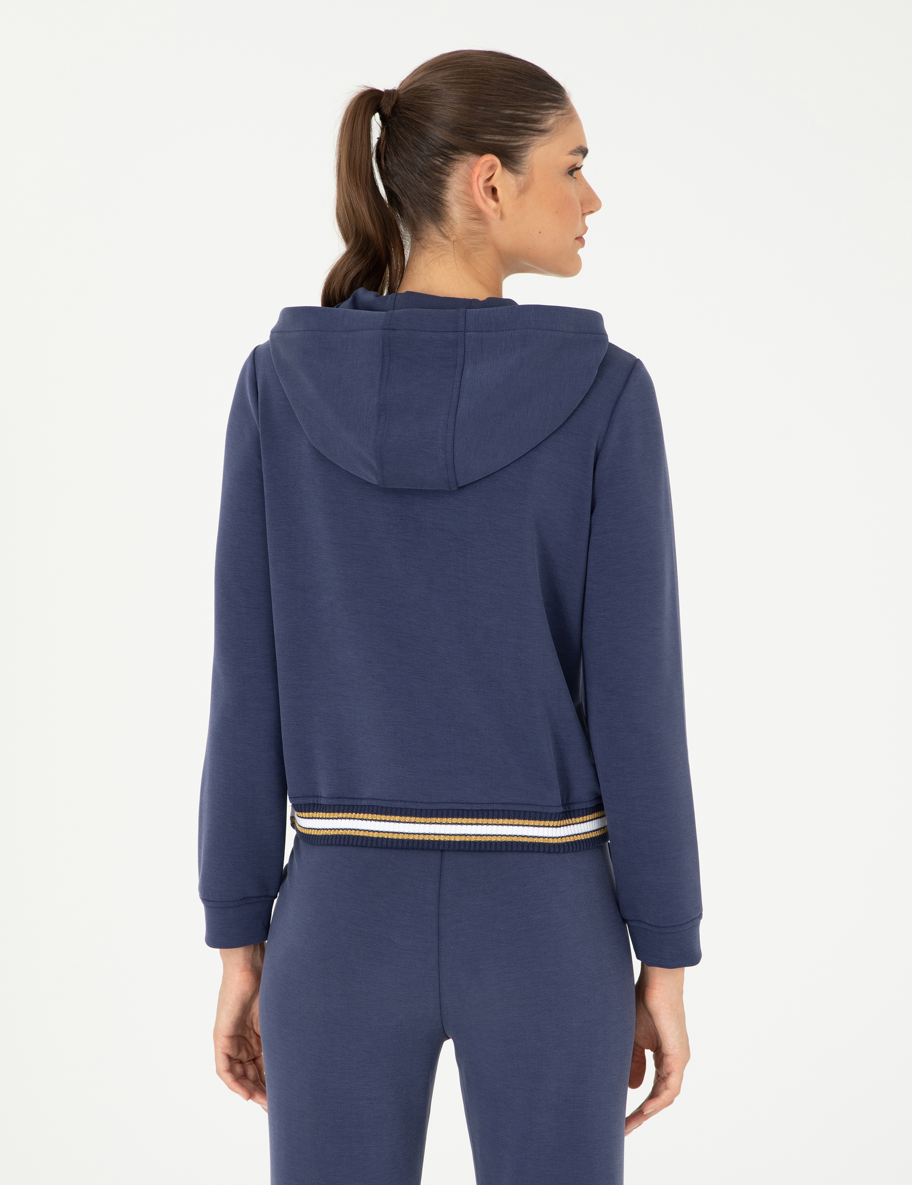 Lacivert Regular Fit Sweatshirt - Image 5