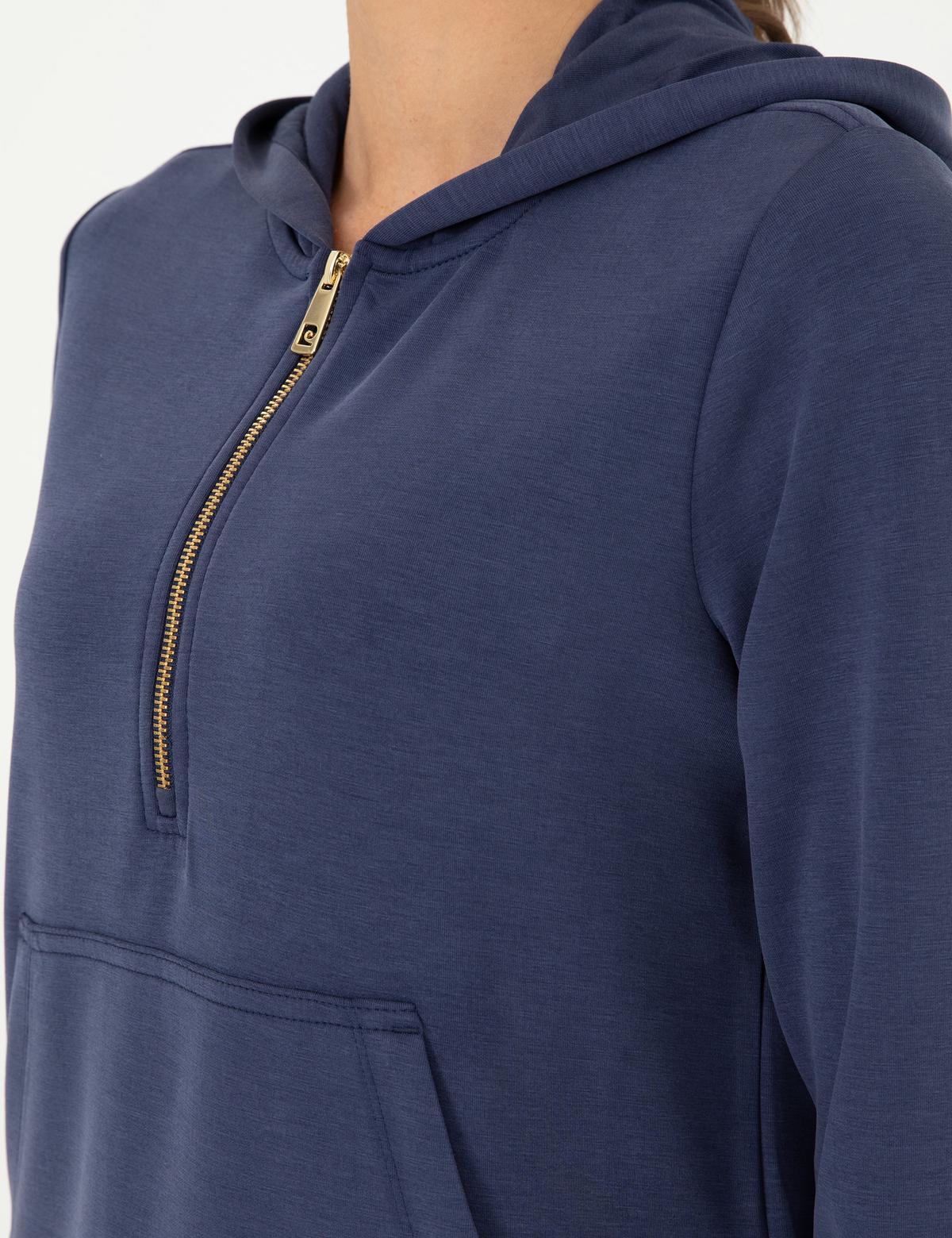 Lacivert Regular Fit Sweatshirt - 50291225007