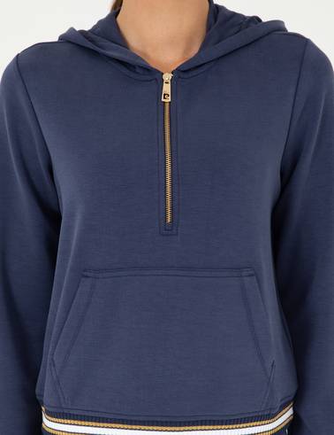 Lacivert Regular Fit Sweatshirt