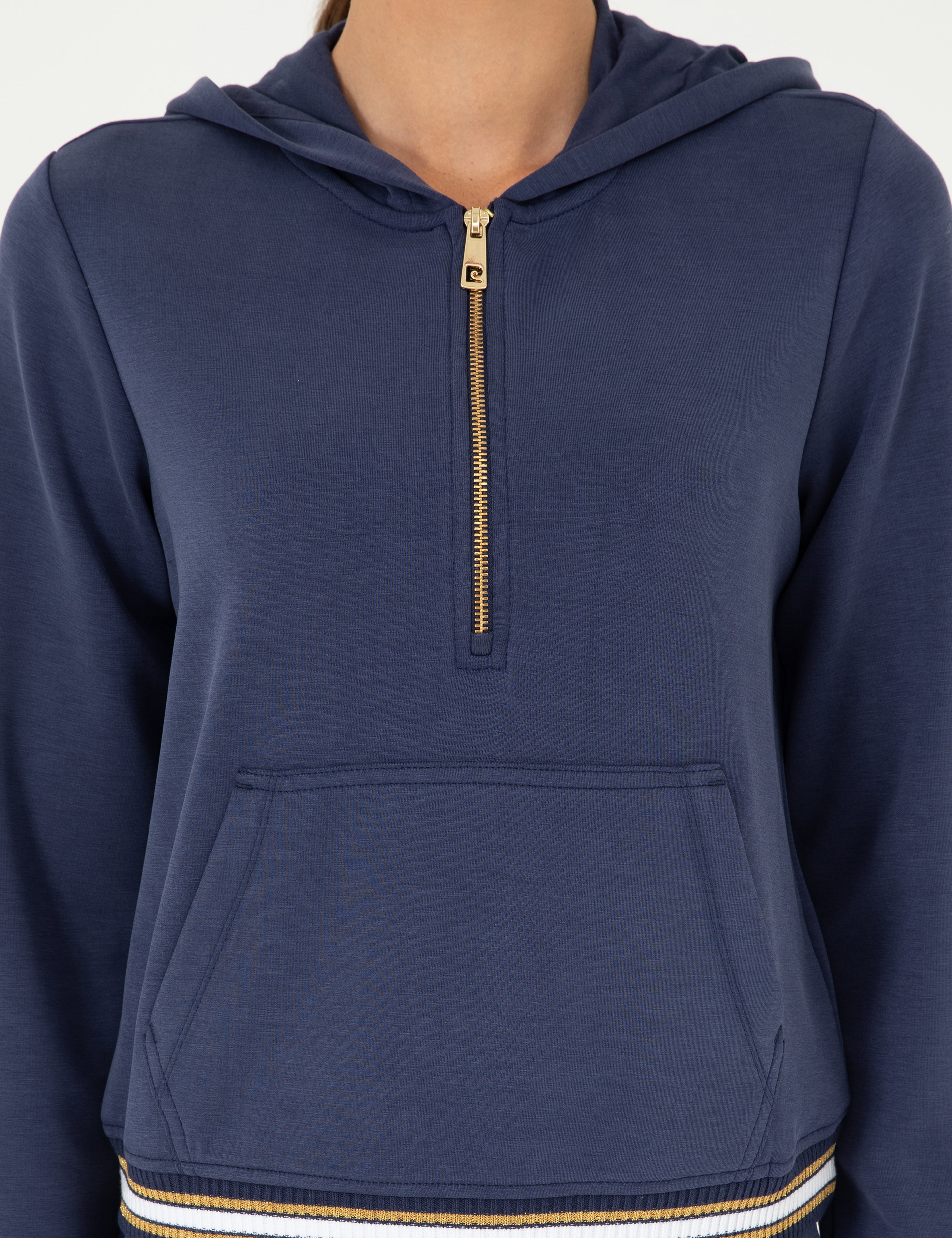 Lacivert Regular Fit Sweatshirt
