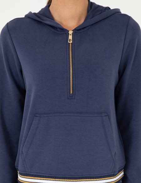 Lacivert Regular Fit Sweatshirt - 50291225007