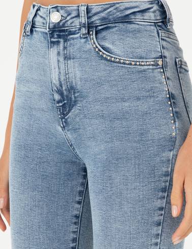 Açık Mavi Skinny Fit Jean Pantolon