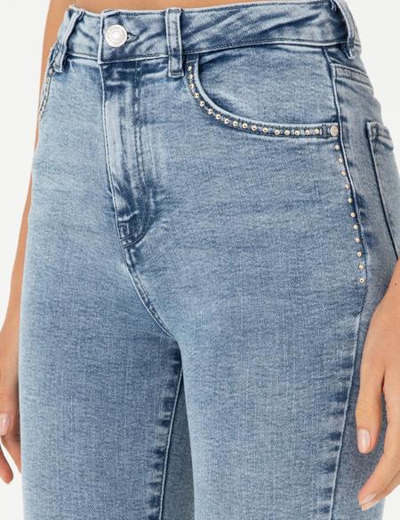 Açık Mavi Skinny Fit Jean Pantolon - 50293547011