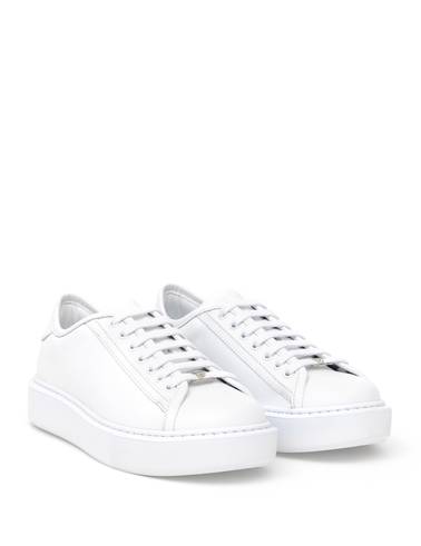 Beyaz Deri Sneaker