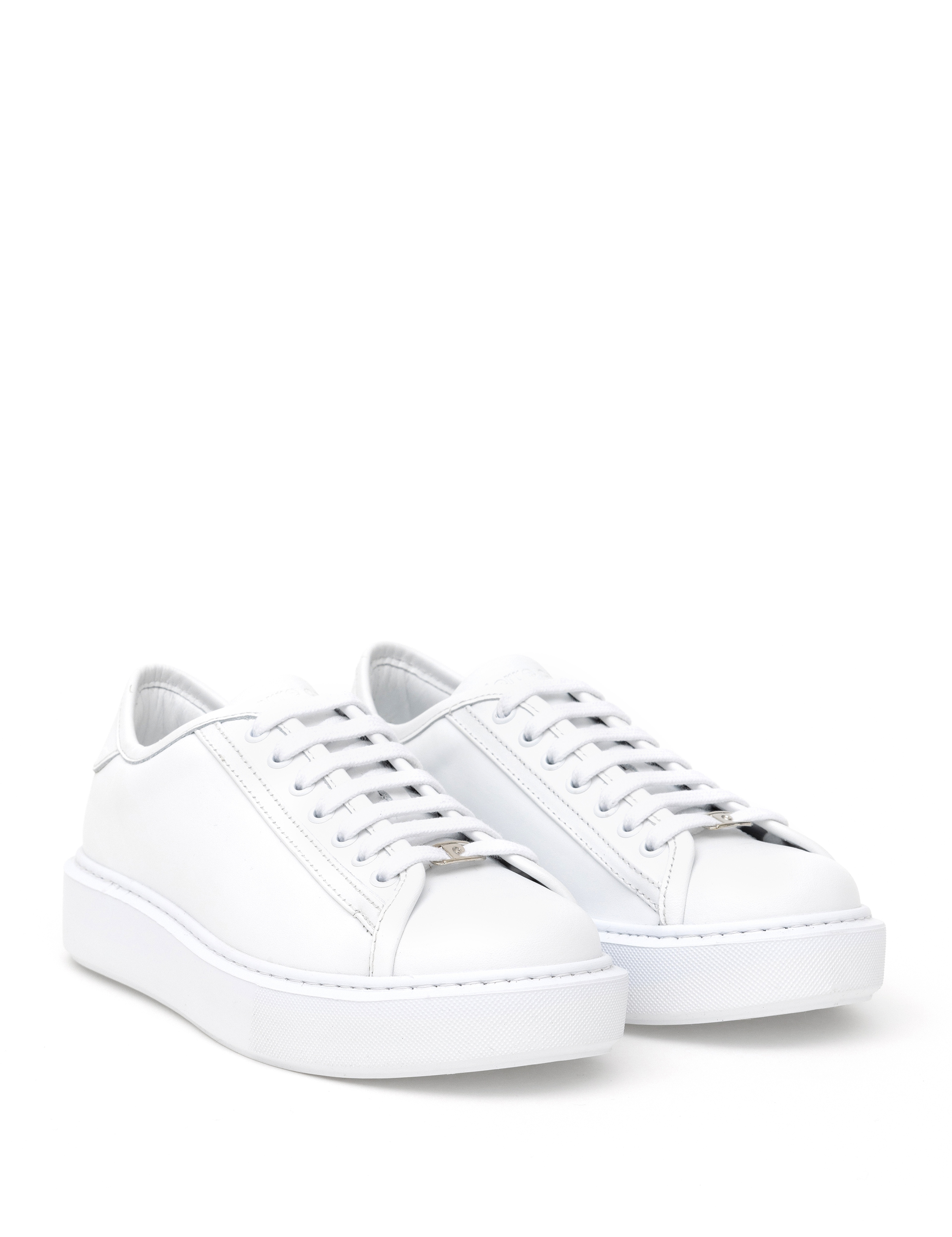 Beyaz Deri Sneaker - Image 1