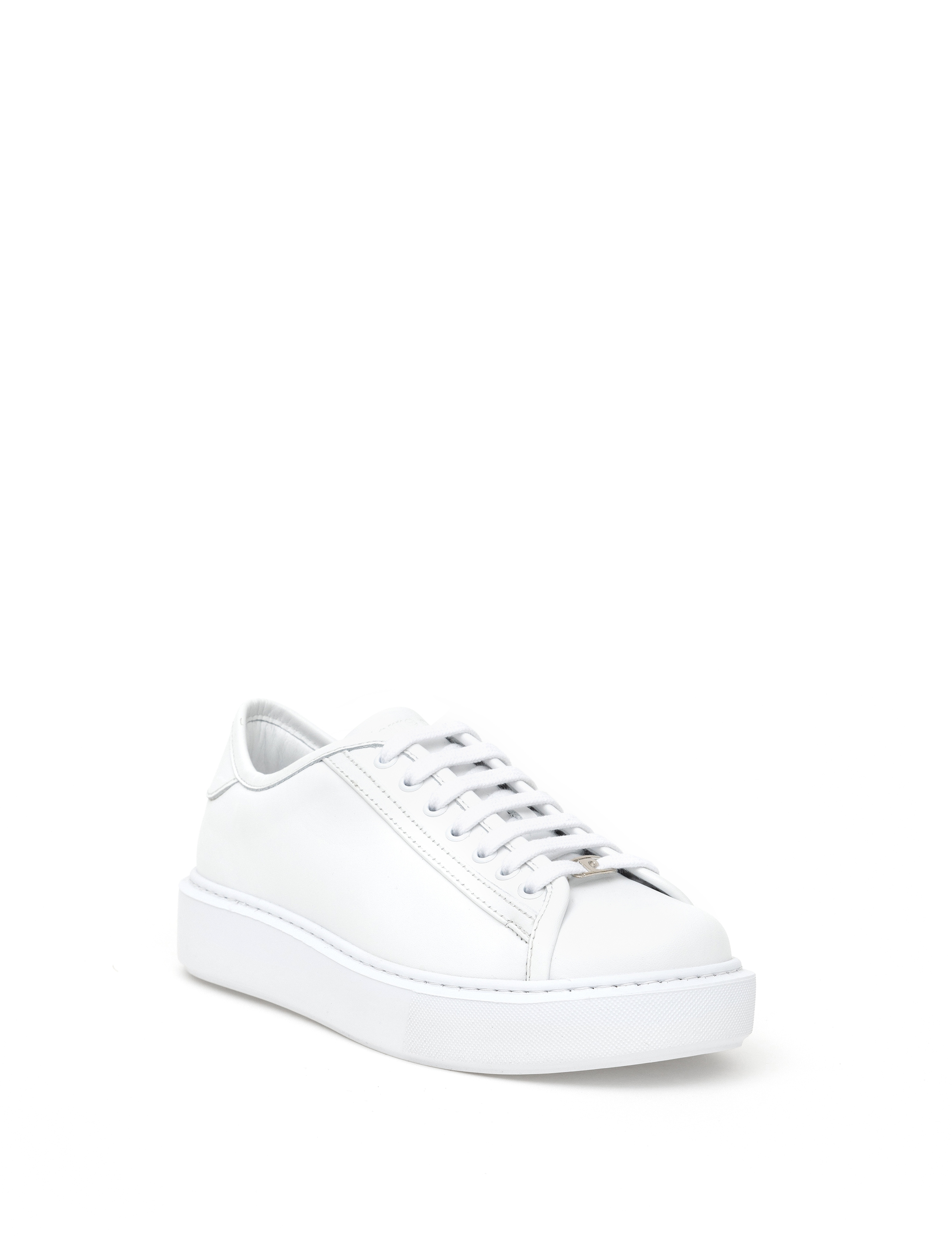 Beyaz Deri Sneaker - Image 3