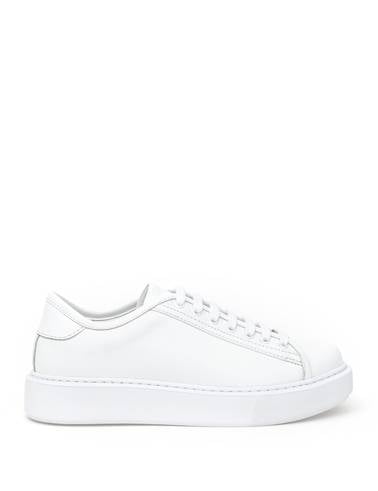 Beyaz Deri Sneaker