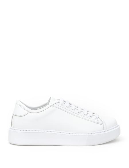 Beyaz Deri Sneaker - 50296182005