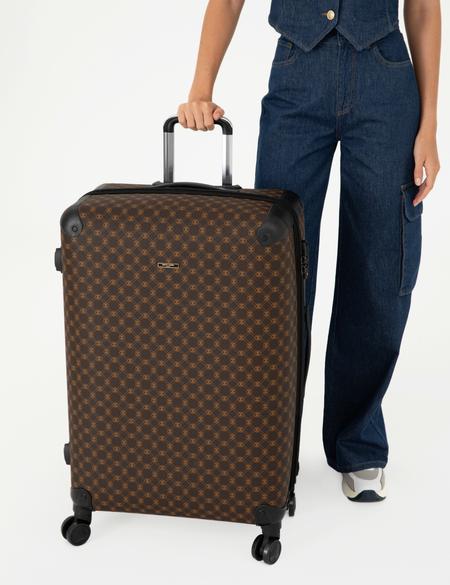 Kahverengi Büyük Boy Valiz - 50296746001