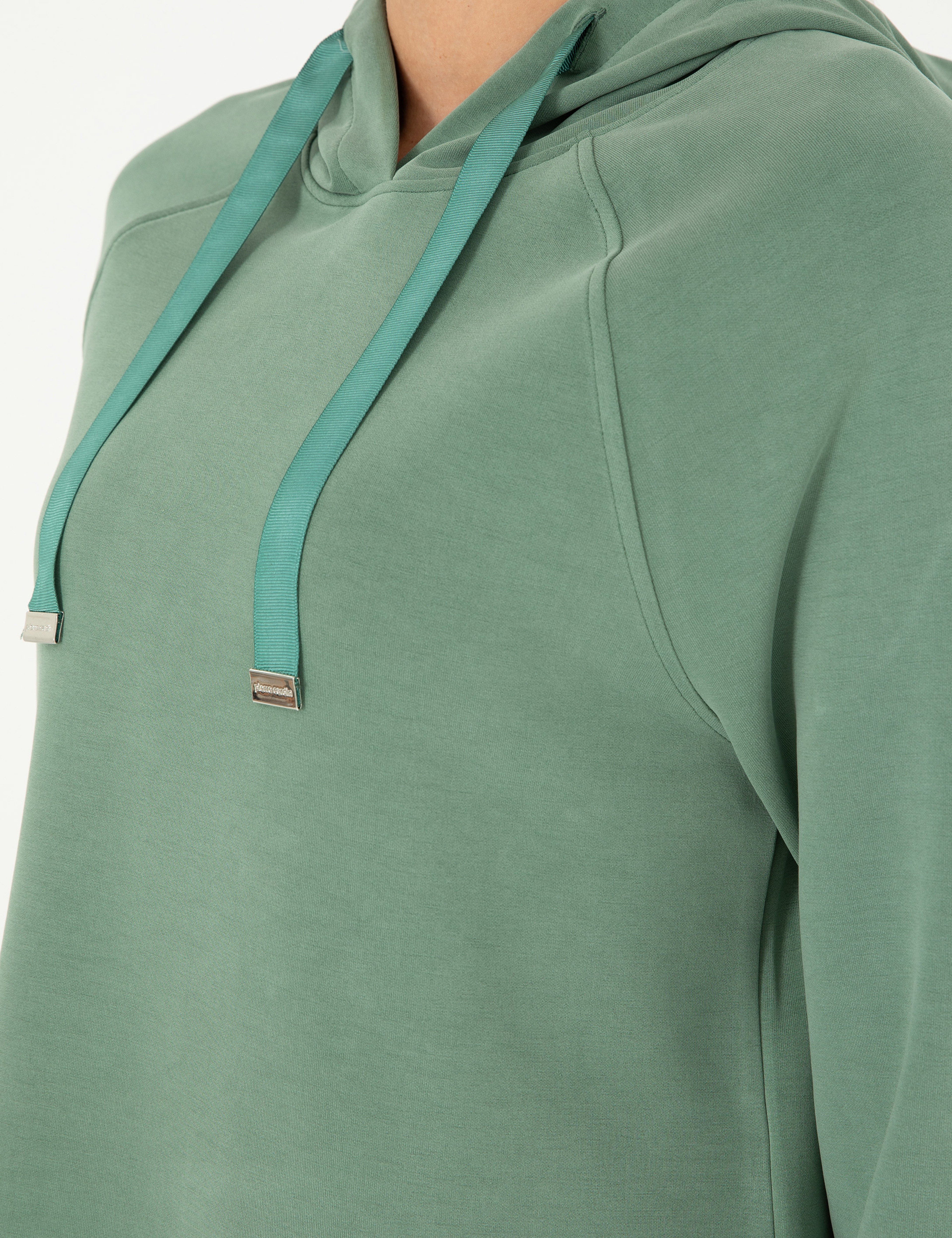 Yeşil Regular Fit Modal Kumaş Sweatshirt - Image 7