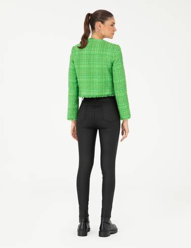 Siyah Skinny Fit Jean Pantolon