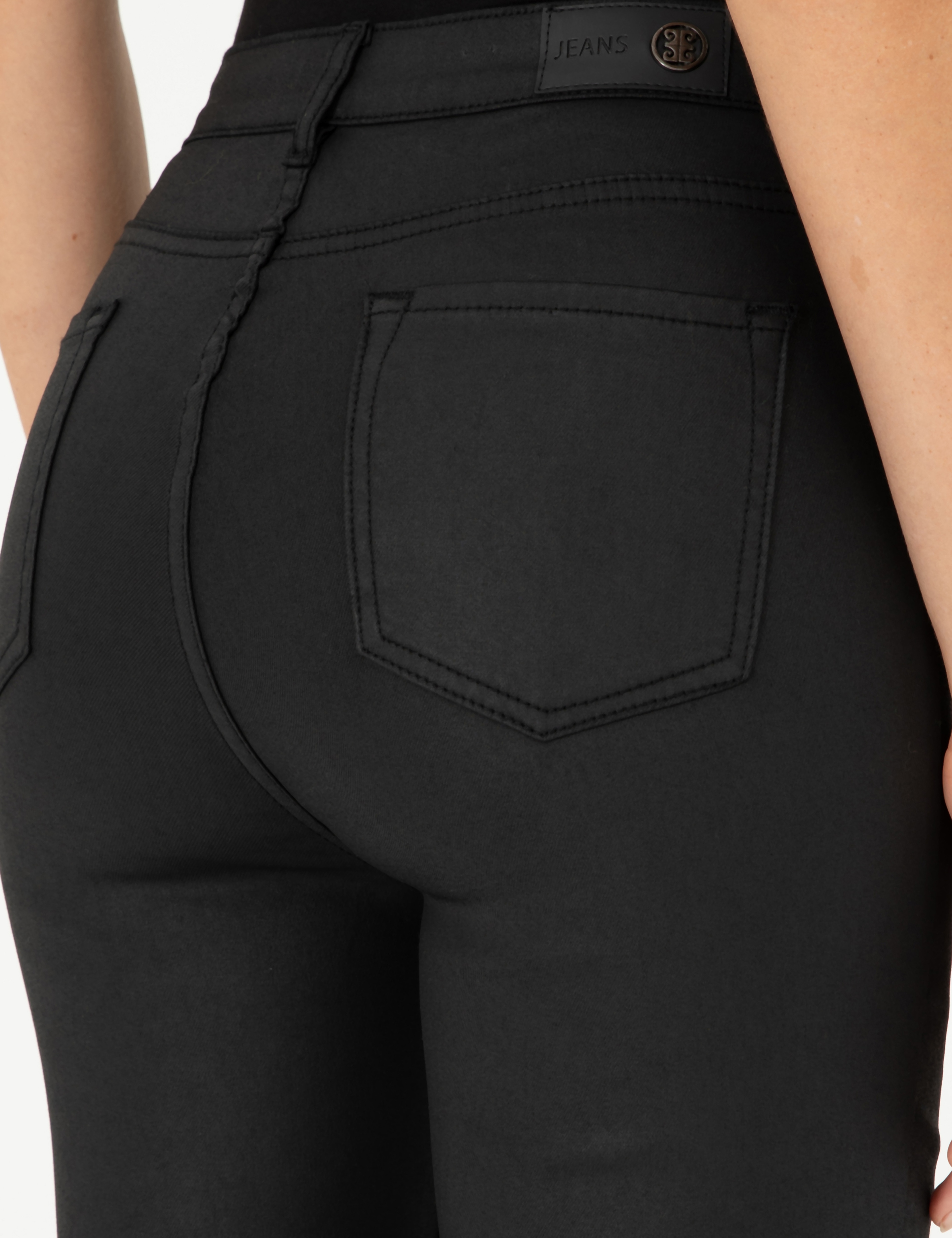 Siyah Skinny Fit Jean Pantolon - Image 6
