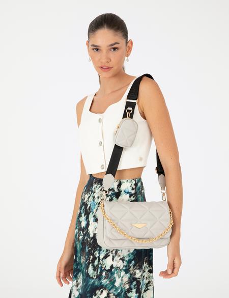 Gri Çapraz Çanta - 50288202001